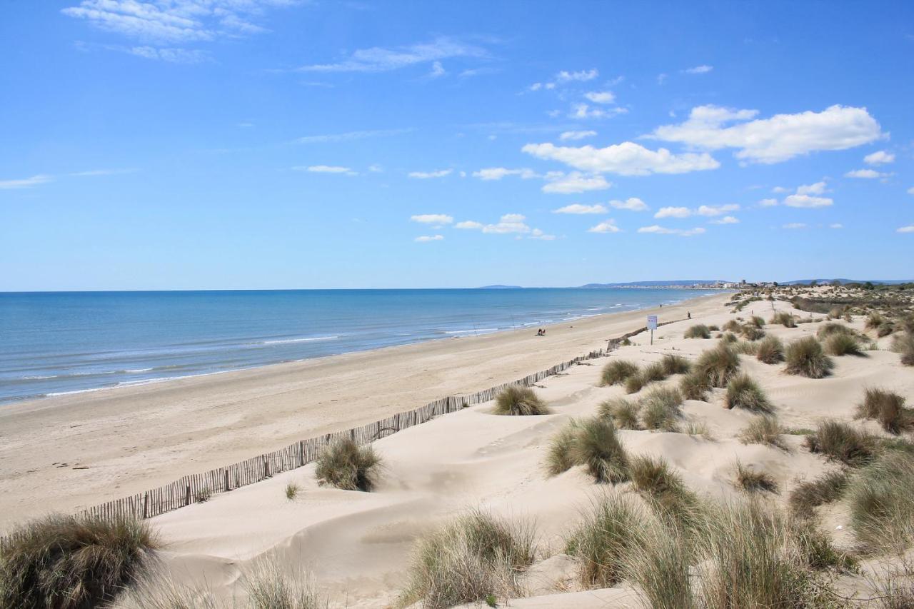 South-Of-France T2 Neuf Haut De Gamme, Climatise, Parking Gratuit, 2Eme Ligne Balcon Carnon-Plage Exterior photo